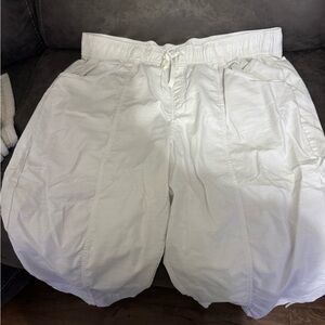 Lane Bryant Cotten wide leg capris